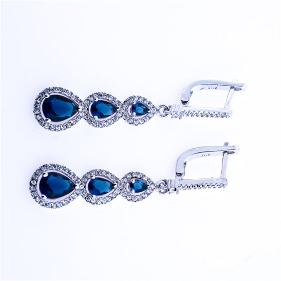 Orecchini Forever Gioielli Donna in Argento Zircone FGOR00879 - FGOR00879